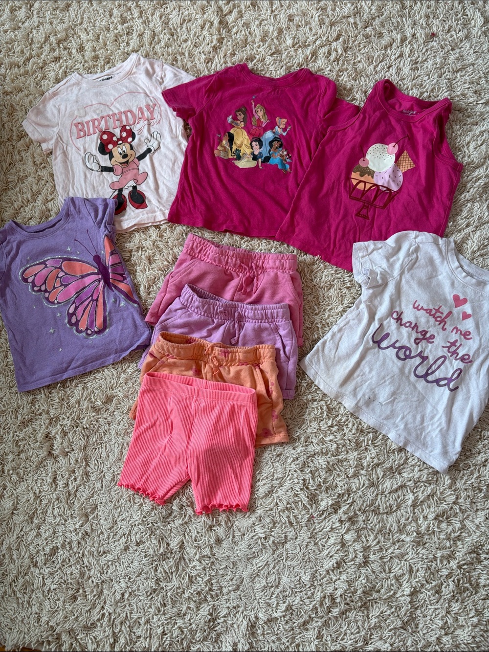 9pc girls spring / summer set